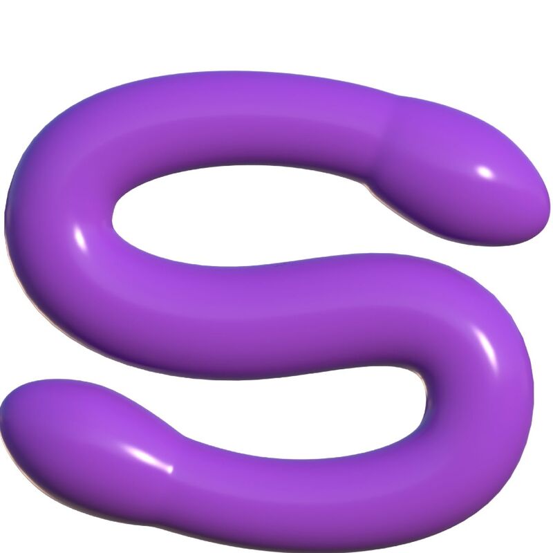 CLASSIX - 43.7 CM PURPLE FLEXIBLE DILDO