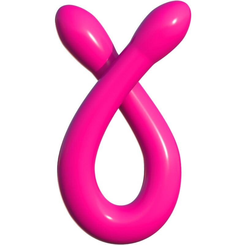 CLASSIX - FLEXIBLE DOUBLE DILDO 43.7 CM PINK