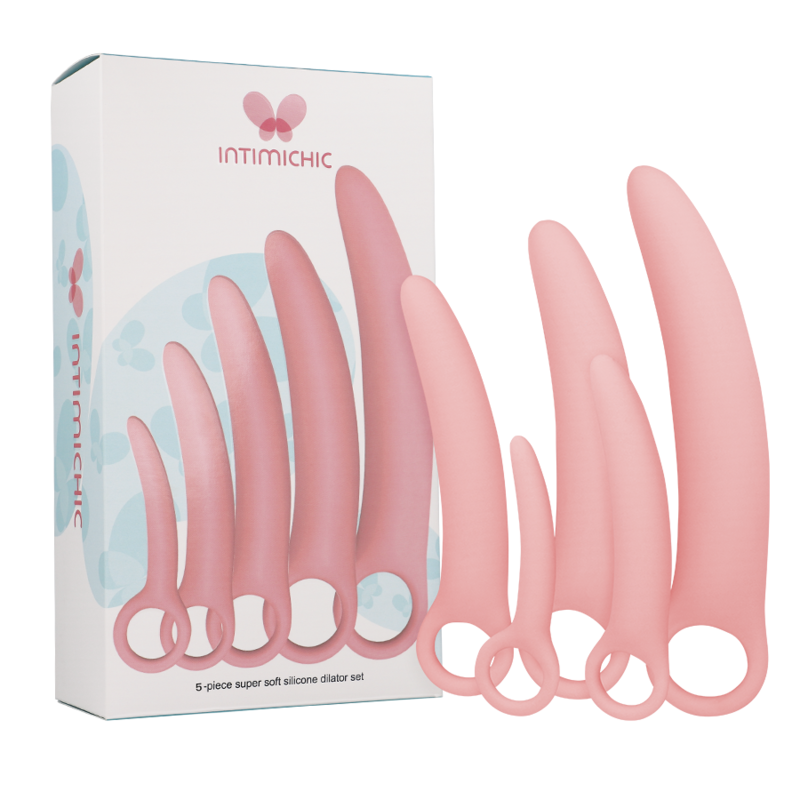 INTIMICHIC - 5 PIECE SILICONE DILATOR SET