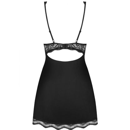 OBSESSIVE - LUVAE BABYDOLL AND BLACK THONG XS/S