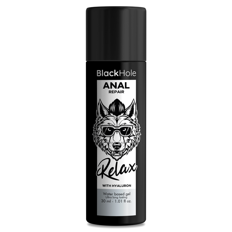 BLACK HOLE - ANAL REPAIR RELAX WATER BASE WITH HYALURON 30 ML