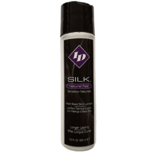 ID SILK - NATURAL FEEL SILICONE AND WATER BASED LUBRICANT 250 ML