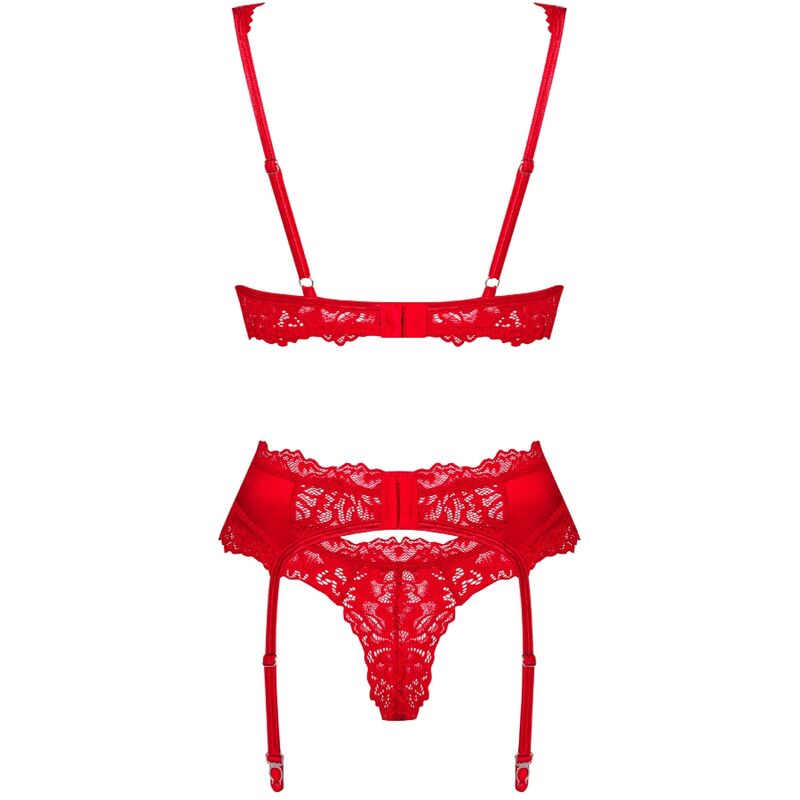 OBSESSIVE - LOVE CHERRIS SET 3 PIECES S/M