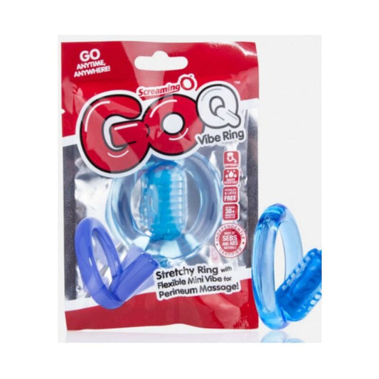 SCREAMING O - GO Q VIBE VIBRATING RING CLEAR