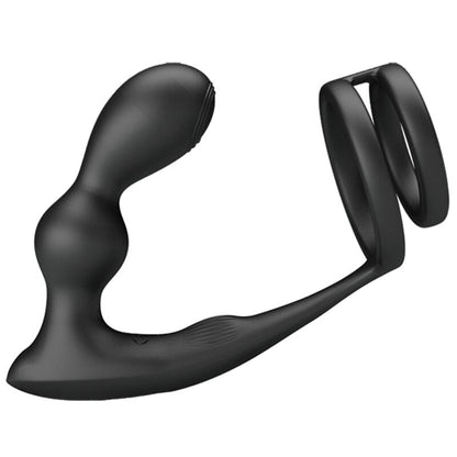 PRETTY LOVE - MARSHALL COCK RING + VIBRATING ANAL PLUG &amp; REMOTE CONTROL