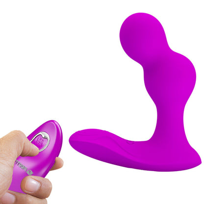 PRETTY LOVE - TERRANCE ANAL VIBRATING MASSAGER WITH REMOTE CONTROL