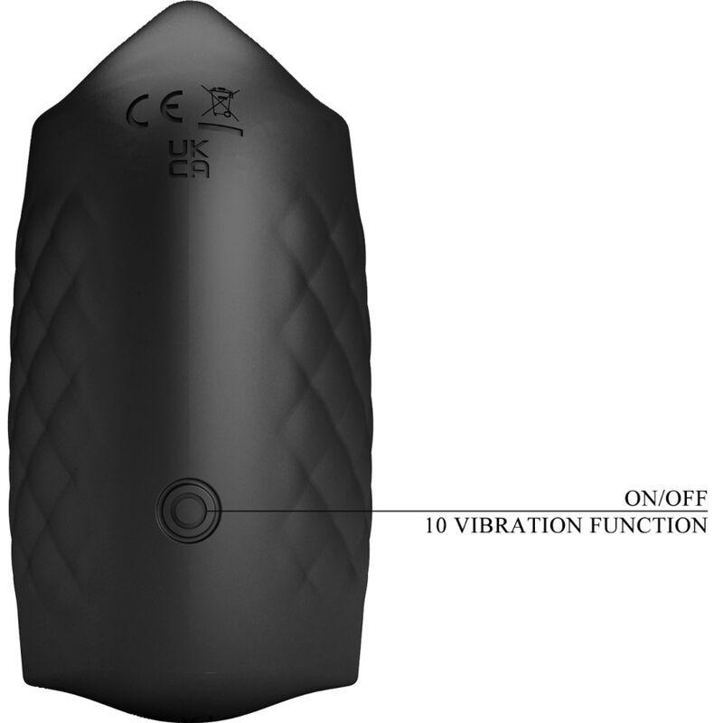 PRETTY LOVE - RECHARGEABLE VIBRATING MANUAL MASTURBATOR FOR GLANDES