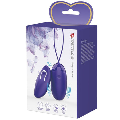 PRETTY LOVE - BERGER YOUTH VIBRATING EGG REMOTE CONTROL VIOLET