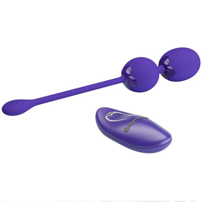 PRETTY LOVE - WILLIE YOUTH BALLS REMOTE CONTROL &amp; VIBRATION VIOLET