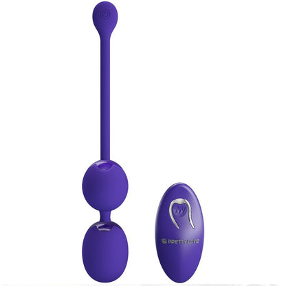 PRETTY LOVE - WILLIE YOUTH BALLS REMOTE CONTROL &amp; VIBRATION VIOLET