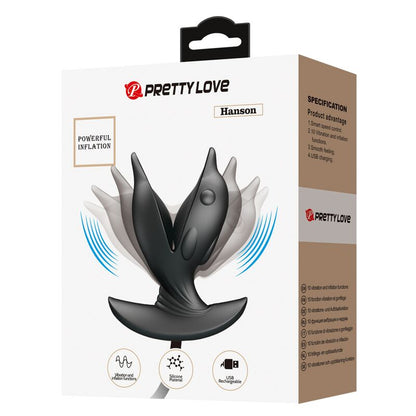 PRETTY LOVE - INFLATABLE &amp; RECHARGEABLE DELFIN ANAL PLUG