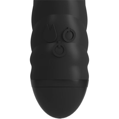 ADRIEN LASTIC - TWISTER VIBRATING AND ROTATING MASSAGER RABBIT BLACK