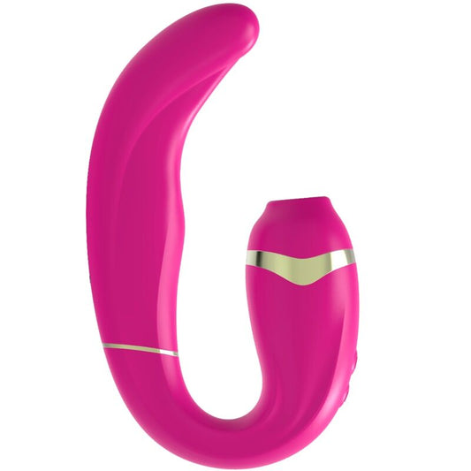 ADRIEN LASTIC - MY·G CLITORIS SUCKER AND G-SPOT STIMULATOR PINK