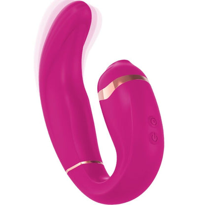 ADRIEN LASTIC - MY·G CLITORIS SUCKER AND G-SPOT STIMULATOR PINK