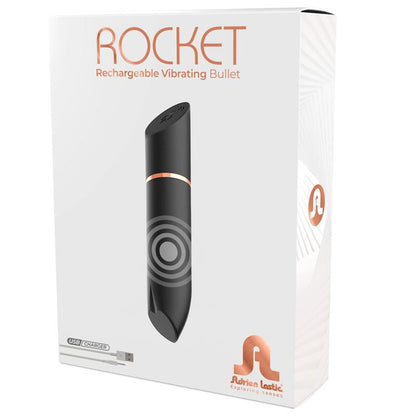 ADRIEN LASTIC - RECHARGEABLE ROCKET BULLET BLACK