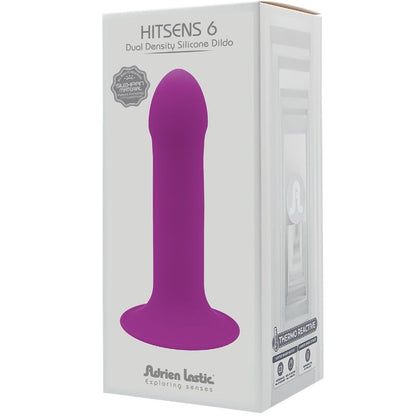 ADRIEN LASTIC - HITSENS 6 VIOLET SILICONE DILDO