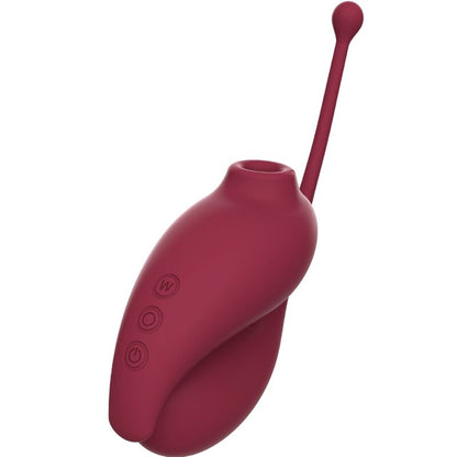 ADRIEN LASTIC - INSPIRATION CLITORIS SUCTION CUP + RED VIBRATING EGG - FREE APP