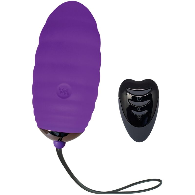 ADRIEN LASTIC - OCEAN BREEZE 2.0 RECHARGEABLE VIBRATING EGG REMOTE CONTROL VIOLET