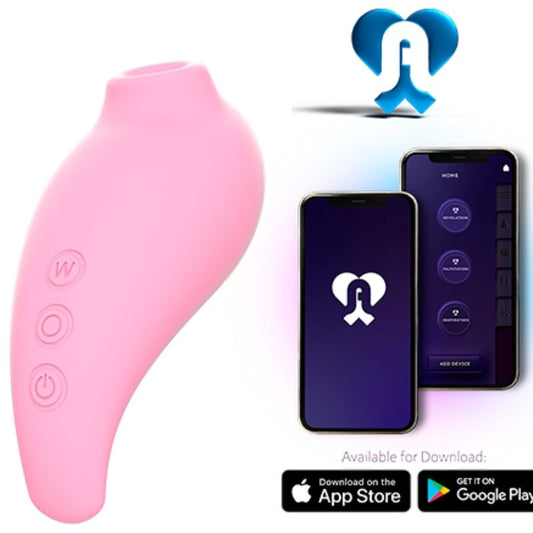 ADRIEN LASTIC - REVELATION PINK CLITORIS SUCTIONER - FREE APP