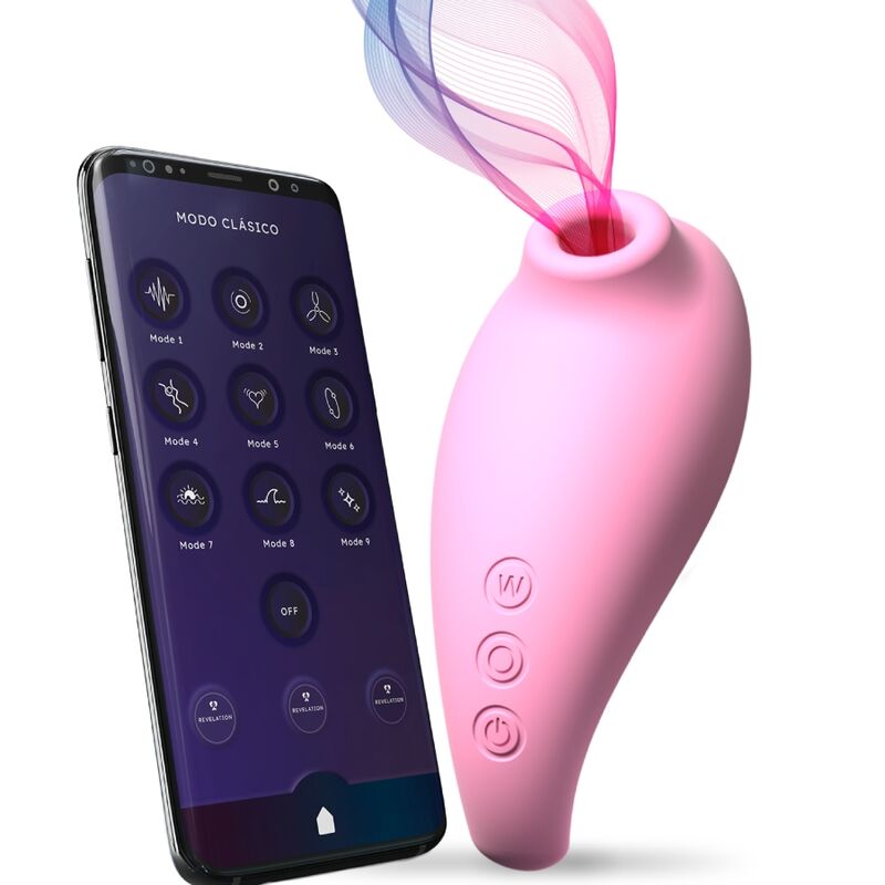 ADRIEN LASTIC - REVELATION PINK CLITORIS SUCTIONER - FREE APP