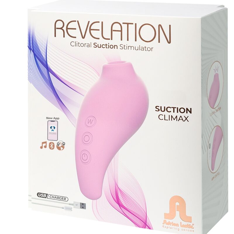 ADRIEN LASTIC - REVELATION PINK CLITORIS SUCTIONER - FREE APP