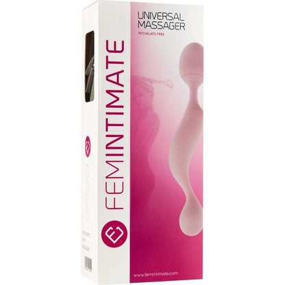 FEMINTIMATE - PINK UNIVERSAL VIBRATING SILICONE MASSAGER