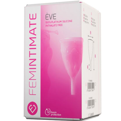 FEMINTIMATE - EVE SILICONE MENSTRUAL CUP - SIZE S