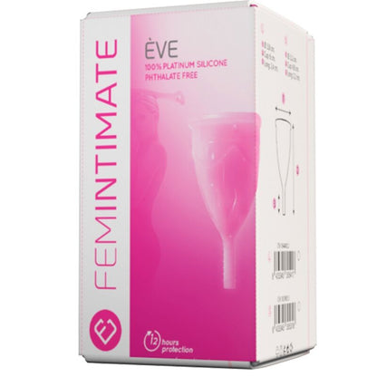 FEMINTIMATE - EVE SILICONE MENSTRUAL CUP - SIZE L