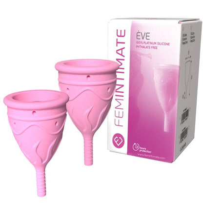 FEMINTIMATE - EVE SILICONE MENSTRUAL CUP - SIZE L