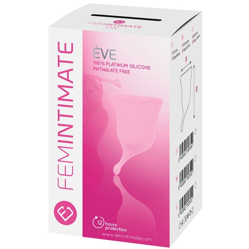 FEMINTIMATE - EVE NEW COPA MENSTRUAL SILICONA - TALLA L