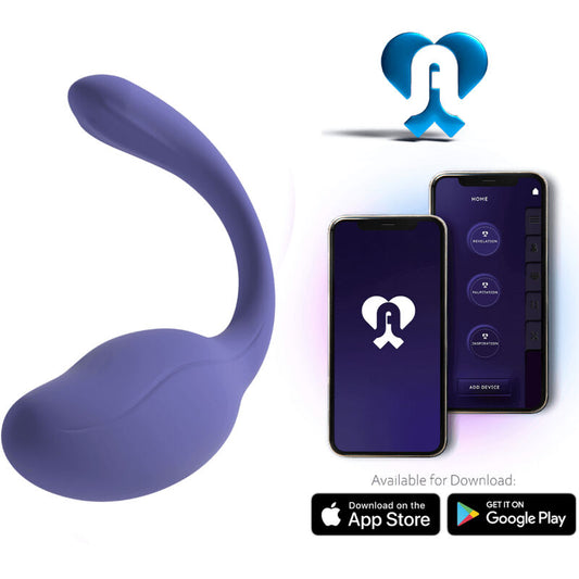 ADRIEN LASTIC - SMART DREAM 3.0 CLITORIS &amp; G-SPOT STIMULATOR REMOTE CONTROL VIOLET - FREE APP