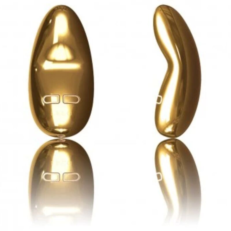 LELO - YVA VIBRATING MASTURBATOR IN GOLD