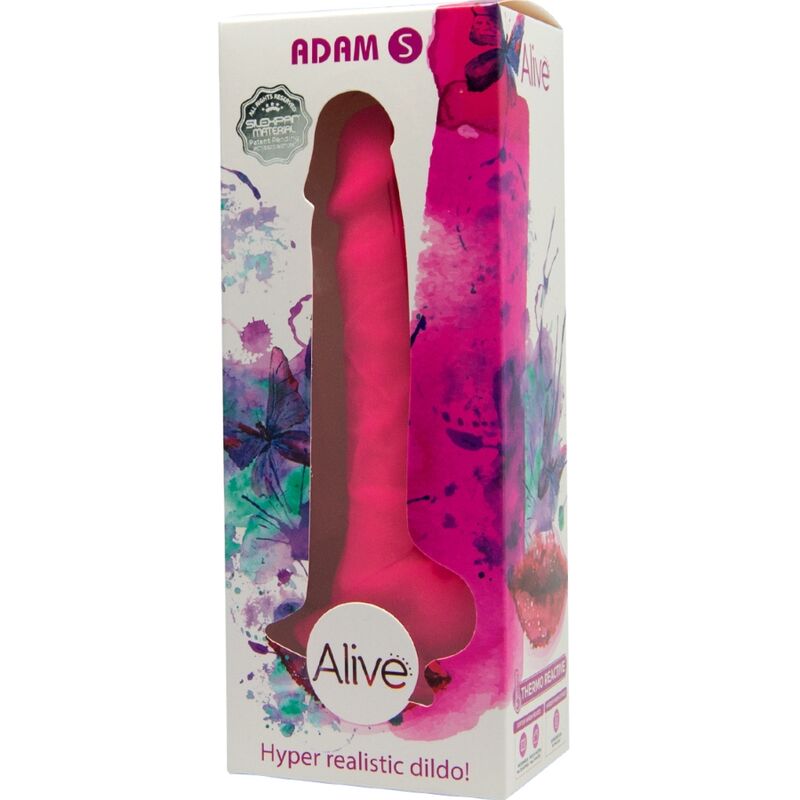 ALIVE - ADAM S PENE REALISTICO FUCSIA 17.75 CM