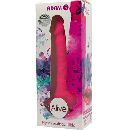 ALIVE - ADAM S REALISTIC FUCHSIA PENIS 17.75 CM