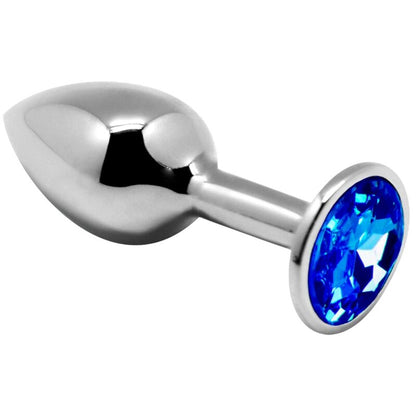 ALIVE - ANAL PLEASURE MINI PLUG METAL BLUE SIZE L