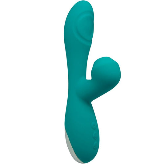 ALIVE - CARIBBEAN SHINE VIBRADOR & SUCCIONADOR AZUL