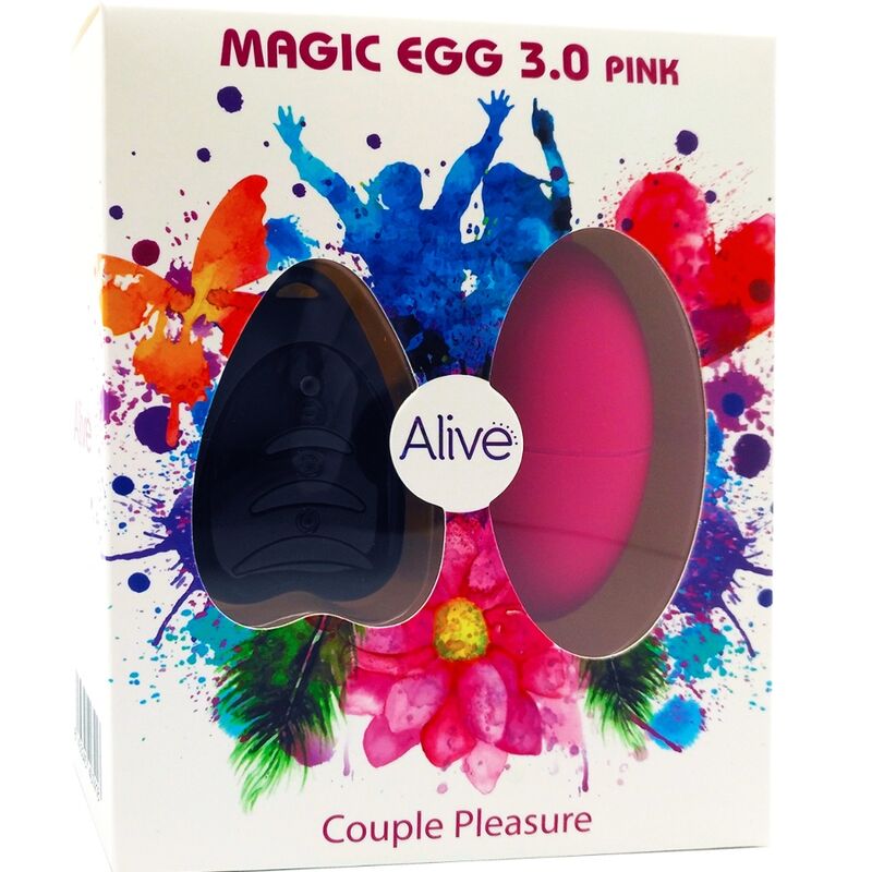 ALIVE - MAGIC EGG 3.0 VIBRATING EGG REMOTE CONTROL PINK