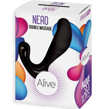 ALIVE - NERO DOUBLE ANAL &amp; PROSTATE MASSAGER