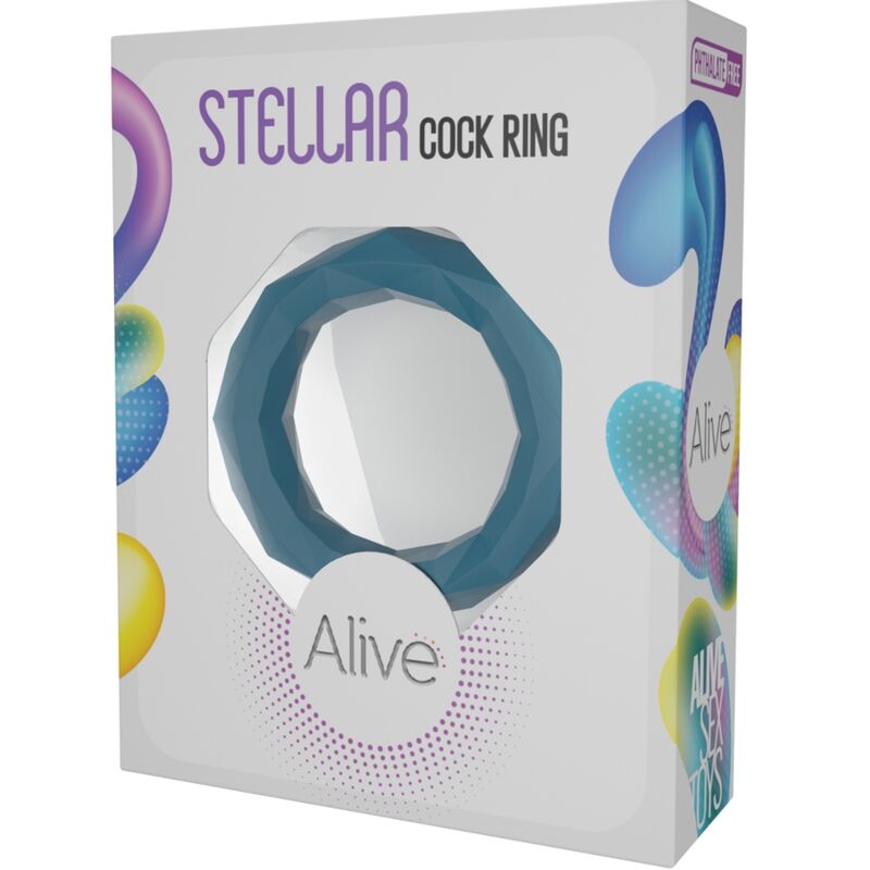 ALIVE - STELLAR GREEN PENIS RING