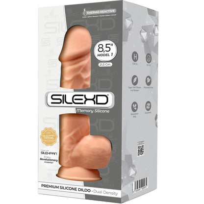 SILEXD - MODEL 1 REALISTIC PENIS PREMIUM SILICONE SILEXPAN 21.5 CM