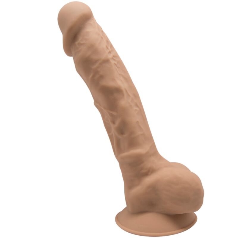 SILEXD - MODEL 1 REALISTIC PENIS PREMIUM SILICONE SILEXPAN CANDY 17.5 CM