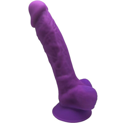 SILEXD - MODEL 1 REALISTIC PENIS PREMIUM SILICONE SILEXPAN VIOLET 17.5 CM