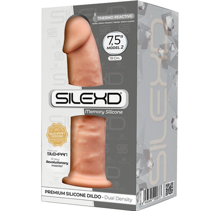 SILEXD - MODEL 2 REALISTIC PENIS PREMIUM SILICONE SILEXPAN 19 CM