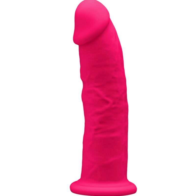 SILEXD - MODEL 2 REALISTIC PENIS PREMIUM SILICONE SILEXPAN FUCHSIA 15 CM