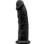 SILEXD - MODEL 2 REALISTIC PENIS PREMIUM SILICONE SILEXPAN BLACK 15 CM