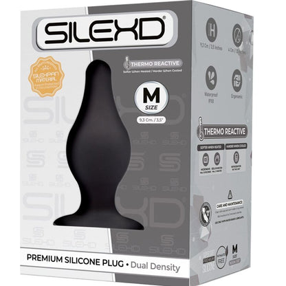 SILEXD - MODEL 2 ANAL PLUG PREMIUM SILICONE SILEXPAN PREMIUM THERMOREACTIVE SIZE M