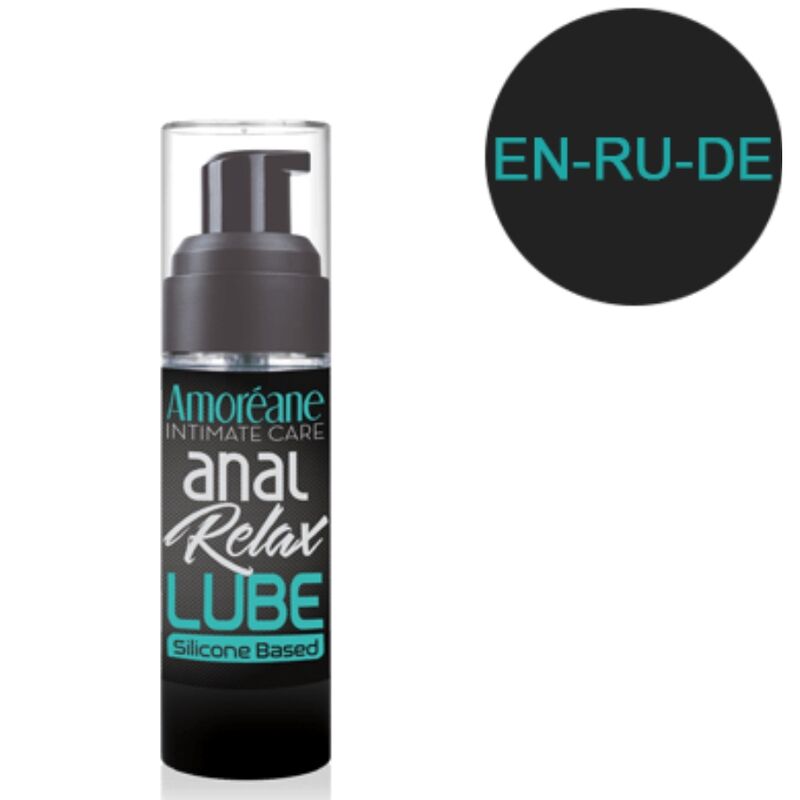 AMOREANE - SILICONE BASED ANAL LUBRICANT 30 ML EN/RU/DE