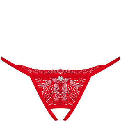 OBSESSIVE - CHILISA TANGA CROTCHLESS XS/S