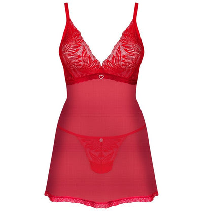 OBSESSIVE - CHILISA BABYDOLL AND TANGA XS/S