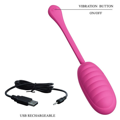 PRETTY LOVE - CATALINA RECHARGEABLE VIBRATING EGG PINK